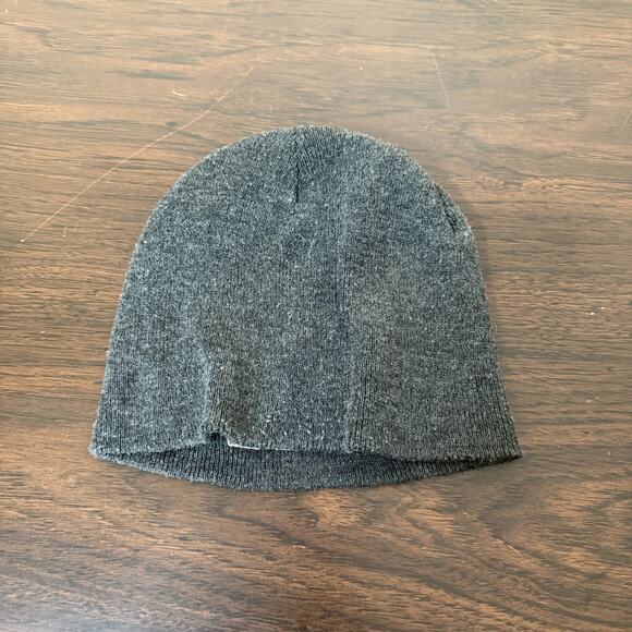 Harvard University Knit Beanie Winter Hat Gray Logo Casual Y2K - Picture 4 of 5